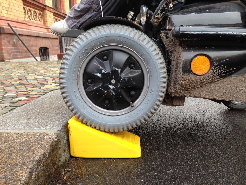 Mini-ramp from a 3D-printer