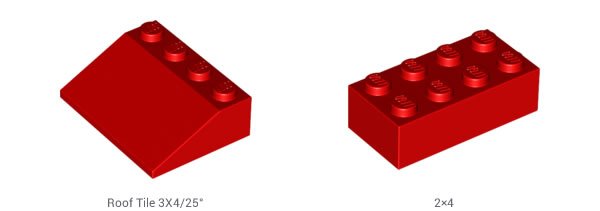 LEGO-Dachziegel