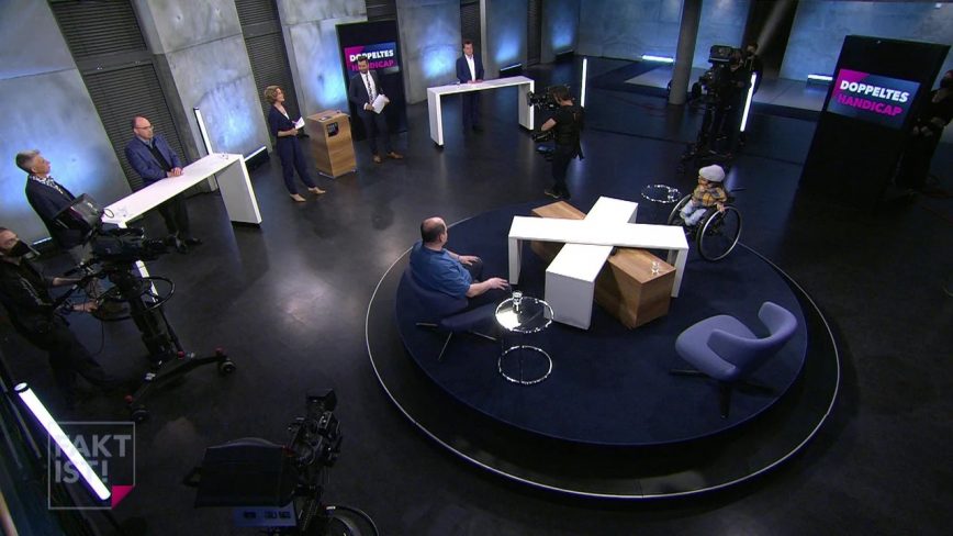 “Doppeltes Handicap – behinderte Menschen auf dem Arbeitsmarkt ” beim mdr Fakt ist! am 12. April 2021