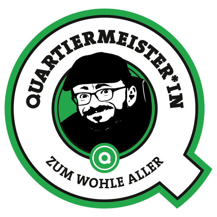 Raul Krauthausen Quartiermeister Logo