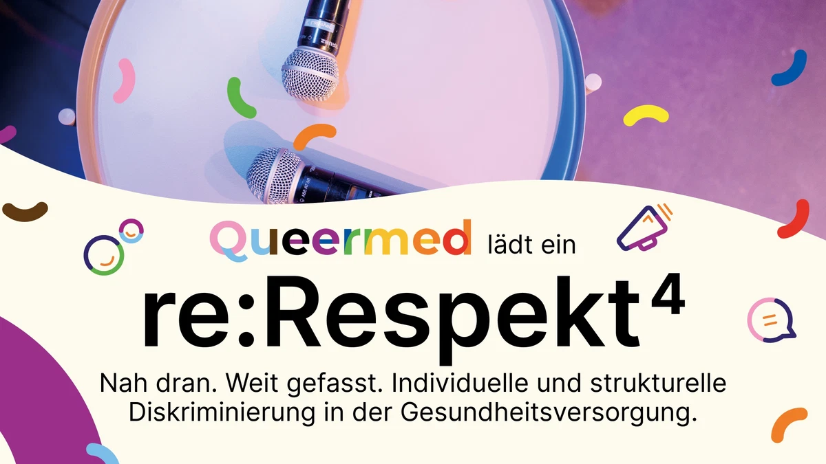 Gesundheit für alle! Queermed lädt ein zum 4. re:Respekt (Köln)